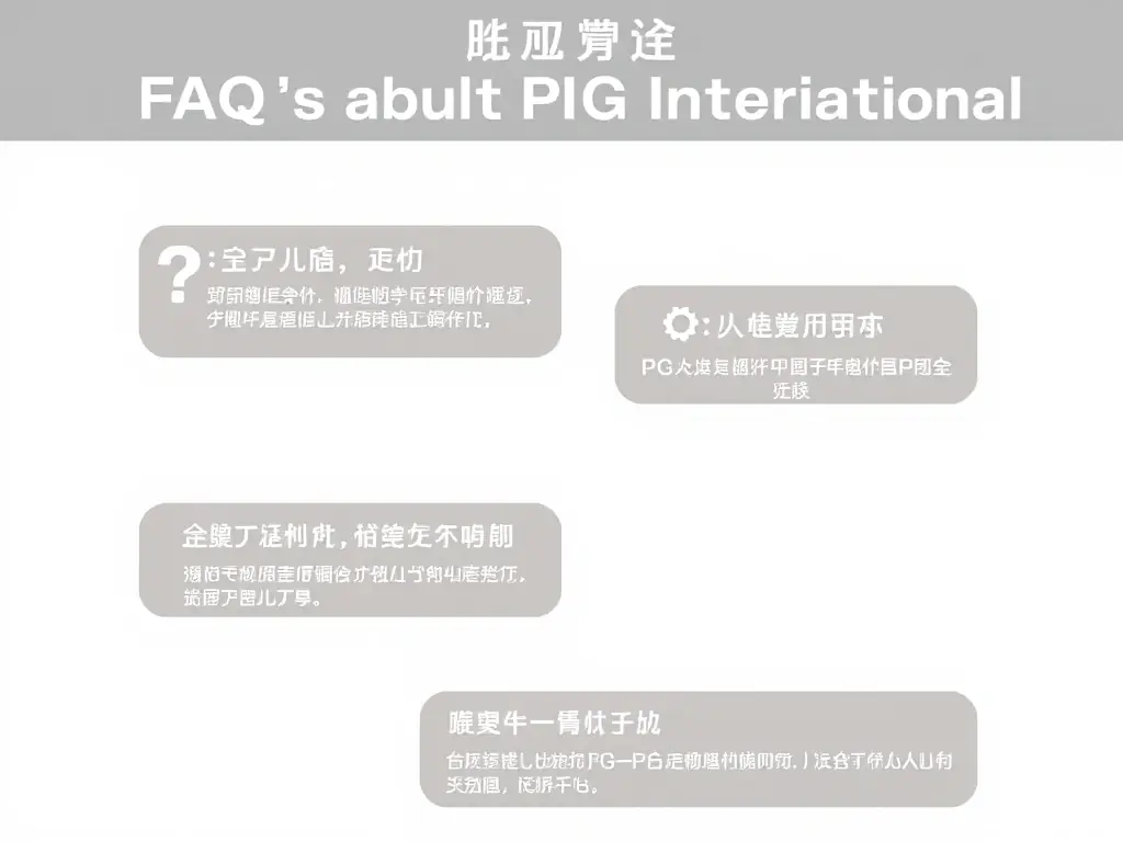 A visually appealing graphic representing the FAQ section, featuring icons and concise text snippets addressing common questions about jbo竟博 and its services. The graphic should convey clarity, transparency, and a commitment to user satisfaction.